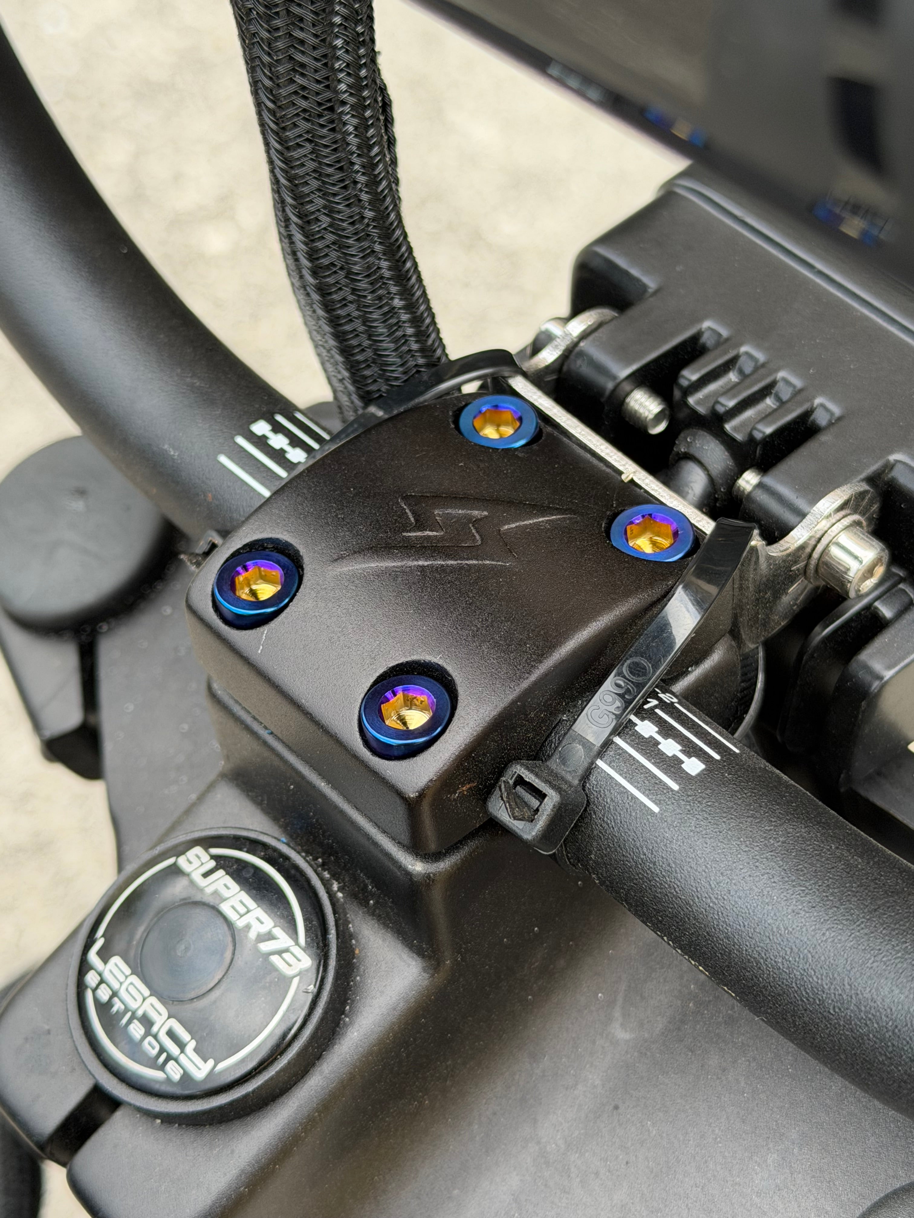 Super 73 Direct Mount Titanium Bolts