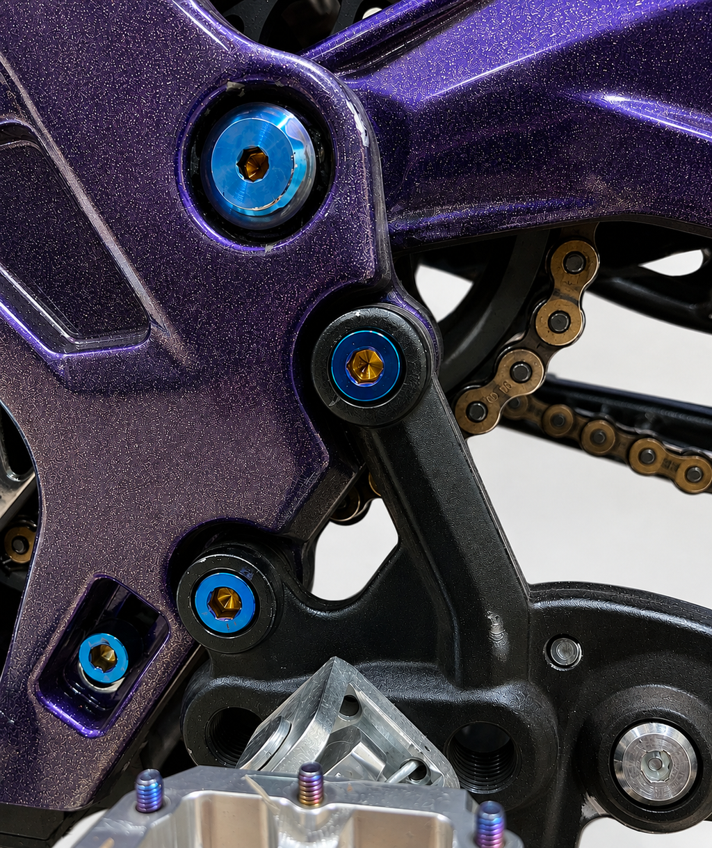 All Emoto Peg Mount Titanium bolts